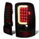 D-Motoring - Tail lights - 3D LED Red Bar - Chrome Housing - Smoked Lens - Plug-n-Play - Pair - GMC Yukon / Chevrolet Tahoe / Suburban - 1