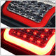 D-Motoring - Tail lights - 3D LED Red Bar - Chrome Housing - Smoked Lens - Plug-n-Play - Pair - GMC Yukon / Chevrolet Tahoe / Suburban - 4