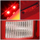 D-Motoring - Tail Lights - 3D LED C-Shape - Chrome Housing - Red Lens - Plug-n-play - Pair - GMC Sierra 1500 2500HD 3500HD - 5