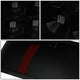 D-Motoring - Tail Lights - LED - Black Housing - Smoked Lens - Plug-n-play - Pair - GMC Sierra 1500 2500HD 3500HD - 4