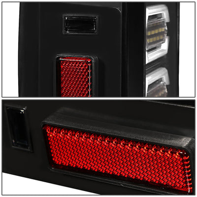 D-Motoring - Tail lights - LED - Chrome Housing - Clear Lens - Plug-n-Play - Pair - 07-17 Jeep Wrangler - 4