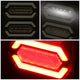 D-Motoring - Tail lights - LED - Chrome Housing - Smoked Lens - Plug-n-Play - Pair - 07-17 Jeep Wrangler - 3