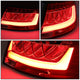D-Motoring - Tail lights - Tron Style LED Bar - Red Housing - Clear Lens - Plug-n-Play - Pair - Audi A6 / A6 Quattro Sedan / S6 - 3
