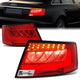 LED Bar Brake Tail Lights (Red)<br>05-08 Audi A6 Quattro Sedan S6