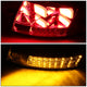 D-Motoring - Tail lights - LED - Red Housing - Clear Lens - Plug-n-Play - Pair - 99-06 Audi TT & Quattro - 3