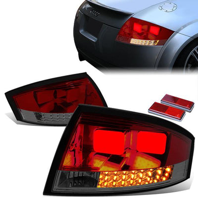 LED Brake Tail Lights (Red, Smoked)<br>99-06 Audi TT & Quattro