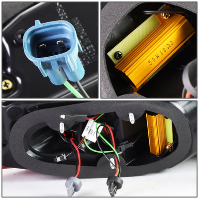 D-Motoring - Tail lights - LED - Black Housing - Smoked Lens - Plug-n-Play - Pair - 13-16 Mazda CX-5 - 4