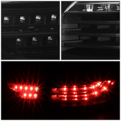 D-Motoring - Tail lights - LED - Black Housing - Smoked Lens - Plug-n-Play - Pair - 13-16 Mazda CX-5 - 3
