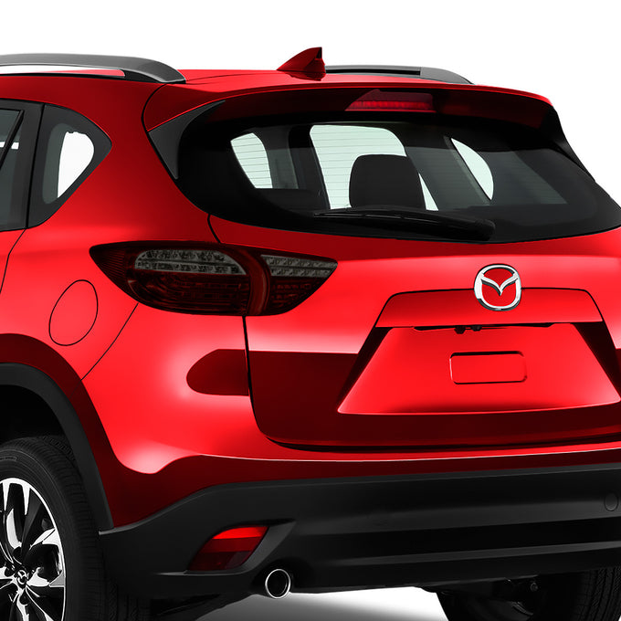 D-Motoring - Tail lights - LED - Red Housing - Smoked Lens - Plug-n-Play - Pair - 13-16 Mazda CX-5 - 7