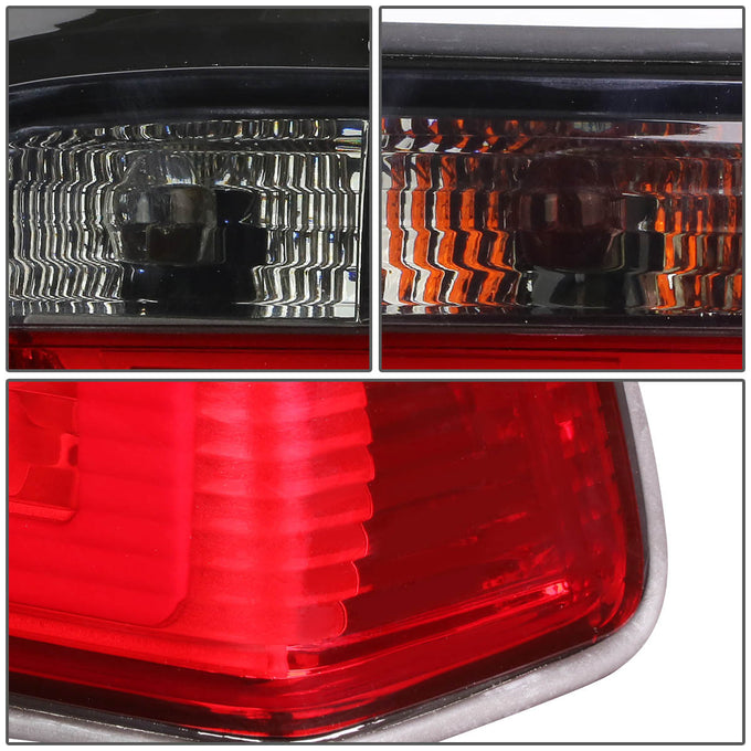D-Motoring - Tail lights - 3D LED Bar - Chrome Housing - Red Smoked Lens - Plug-n-Play - Pair - BMW 318i / 323i / 325i Convertible / M3 Coupe / Convertible - 5