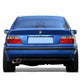 D-Motoring - Tail lights - 3D LED Bar - Chrome Housing - Red Clear Lens - Plug-n-Play - Pair - BMW 318i / M3 Sedan / 320i / 323i / 325i - 7
