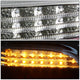 D-Motoring - Tail lights - LED - Chrome Housing - Red Clear Lens - Plug-n-Play - Pair - BMW 525i / 525xi / 530i / 530xi / 545i / 550i 4-Door Sedan - 4