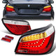LED Brake Tail Lights (Red, Clean) <br>08-10 BMW 525i 528i 530i 535i 550i M5