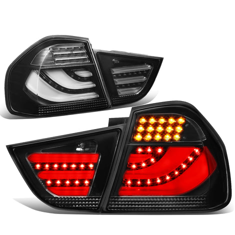 LED Brake Tail Lights (Black, Smoked) <br>09-2012 BMW 328i 335i / xDrive