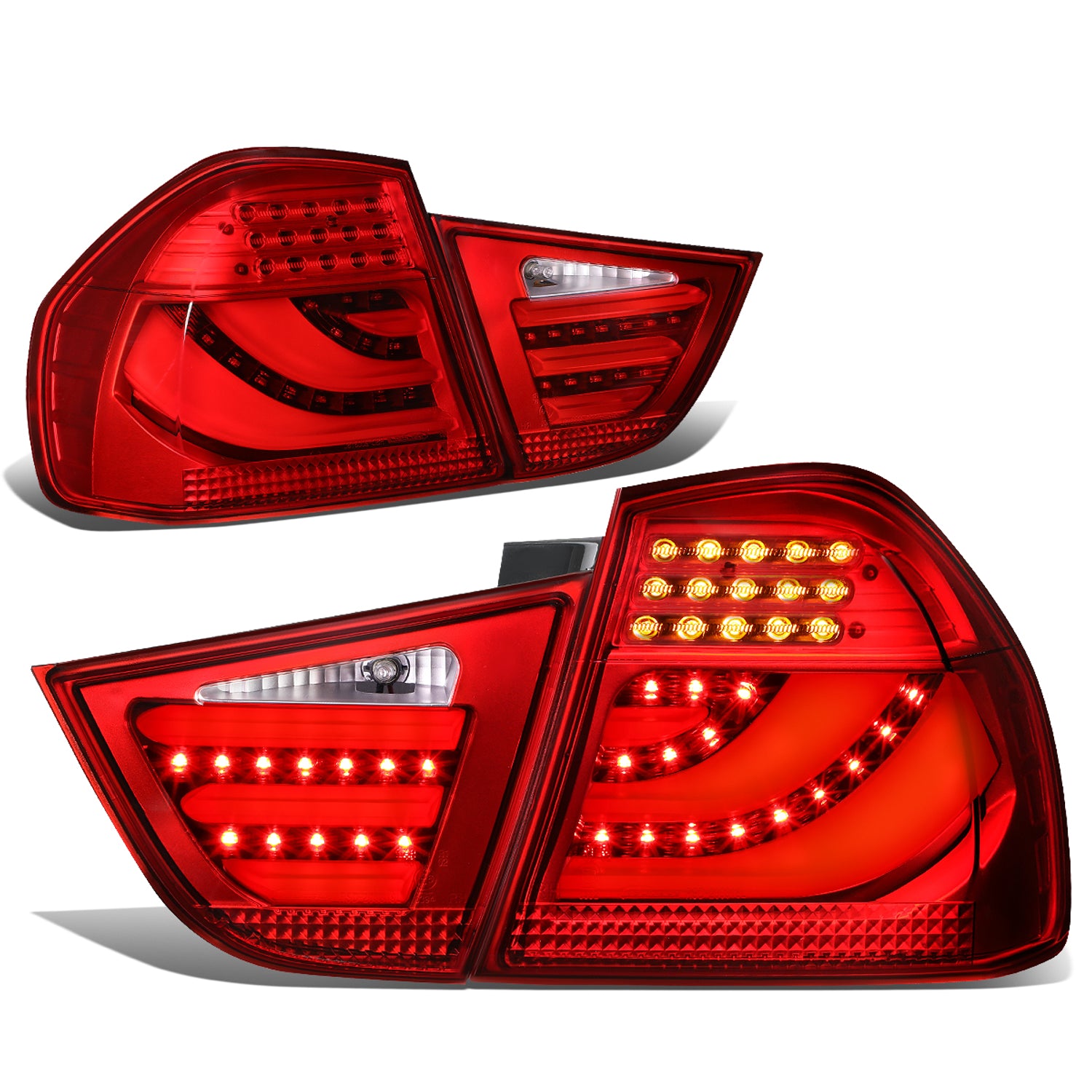 LED Brake Tail Lights (Red) <br>09-2012 BMW 328i 335i / xDrive