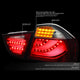 D-Motoring - Tail lights - 3D LED C-Bar - Red Housing - Smoked Lens - Plug-n-Play - Pair - BMW 323i / 325i / 328i / 335D / 335iE90 LCI 4-Dr Sedan - 2