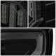 D-Motoring - Tail lights - Tron Style LED - Black Housing - Smoked Lens - Plug-n-Play - Pair - 15-17 Ford F-150 - 5