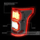 D-Motoring - Tail lights - Tron Style LED - Chrome Housing - Smoked Lens - Plug-n-Play - Pair - 15-17 Ford F-150 - 2