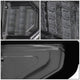 D-Motoring - Tail lights - Tron Style LED - Chrome Housing - Smoked Lens - Plug-n-Play - Pair - 15-17 Ford F-150 - 5