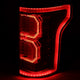 D-Motoring - Tail lights - Tron Style LED - Smoked Red Lens - Plug-n-Play - Pair - 15-17 Ford F-150 - 3