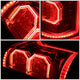 D-Motoring - Tail lights - Tron Style LED - Smoked Red Lens - Plug-n-Play - Pair - 15-17 Ford F-150 - 4