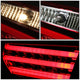 D-Motoring - Tail lights - LED - Red Housing - Clear Lens - Plug-n-Play - Pair - BMW 320i / 325i / 328i / 335i 4-Door Sedan - 3