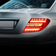 D-Motoring - Tail lights - 3D LED Bar - Chrome Housing - Clear Lens - Plug-n-Play - Pair - Mercedes Benz C300 / C350 / C63 AMG / C230 / C280 / C200 - 6