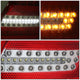D-Motoring - Tail lights - 3D LED Bar - Chrome Housing - Clear Lens - Plug-n-Play - Pair - Mercedes Benz C300 / C350 / C63 AMG / C230 / C280 / C200 - 4