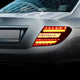 D-Motoring - Tail lights - 3D LED Bar - Chrome Housing - Smoked Lens - Plug-n-Play - Pair - Mercedes Benz C300 / C350 / C63 AMG / C230 / C280 / C200 - 6