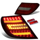 D-Motoring - Tail lights - 3D LED Bar - Chrome Housing - Smoked Lens - Plug-n-Play - Pair - Mercedes Benz C300 / C350 / C63 AMG / C230 / C280 / C200 - 1