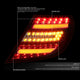 D-Motoring - Tail lights - 3D LED Bar - Chrome Housing - Smoked Lens - Plug-n-Play - Pair - Mercedes Benz C300 / C350 / C63 AMG / C230 / C280 / C200 - 2