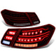 D-Motoring - Tail lights - 3D LED Bar - Black Housing - Smoked Lens - Plug-n-Play - Pair - Mercedes E-Class Sedan / E63 AMG Sedan - 1