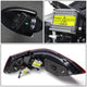 D-Motoring - Tail lights - 3D LED Bar - Black Housing - Smoked Lens - Plug-n-Play - Pair - Mercedes E-Class Sedan / E63 AMG Sedan - 4