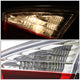 D-Motoring - Tail lights - LED - Chrome Housing - Red Clear Lens - Plug-n-Play - Pair - BMW 320i / 325i / 330i / 335i 4-Door Sedan - 5