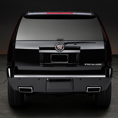 D-Motoring - 07-14 Cadillac Escalade & ESV Tail Lights - Full LED 3D Bar Reverse/Turn Sighnal - Smoked Lens - Plug-n-play - Pair - 7