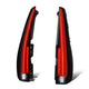 Cadillac Style LED Brake Tail Lights (Smoked) <br>07-14 Cadillac Escalade ESV