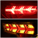 D-Motoring - Tail lights - Lambo Sequential LED - Chrome Housing - Clear Lens - Amber Signal - Plug-n-Play - Pair - Scion / Toyota FRS GT86 / Subaru BRZ - 3