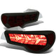 LED Sequentail Turn Signal Brake Tail Lights (Smoked) <br>13-16 Scion FR-S, 17-20 Toyota 86