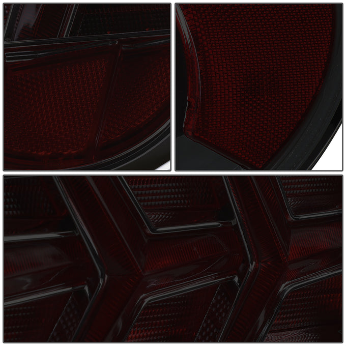 D-Motoring - Tail lights - Lambo Sequential LED - Chrome Housing - Smoked Lens - Red Signal - Plug-n-Play - Pair - Scion / Toyota FRS GT86 / Subaru BRZ - 4