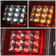 D-Motoring - Tail lights - LED - Chrome Housing - Smoked Lens - Plug-n-Play - Pair - 87-93 Ford Mustang - 3