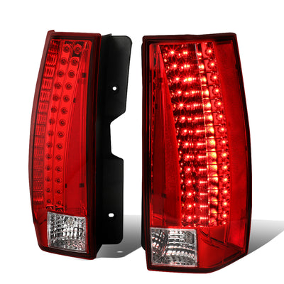 LED Brake Tail Lights (Red, Clean) <br>07-14 Chevy Suburban / GMC Yukon 1500 2500