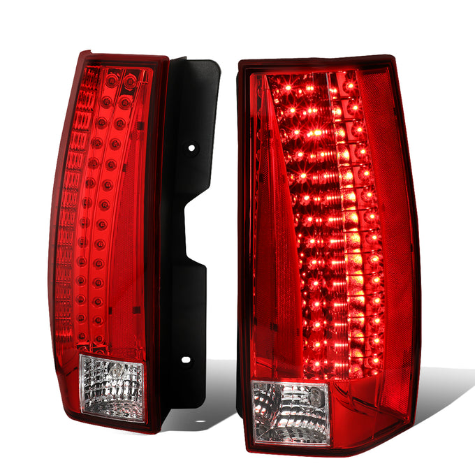 LED Brake Tail Lights (Red, Clean) <br>07-14 Chevy Suburban / GMC Yukon 1500 2500
