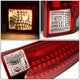 D-Motoring - 07-14 Chevy Suburban/GMC Yukon Tail Lights - Full LED Brake Light+Turn Signal - Clear / Red Lens - Plug-n-play - Pair - 5
