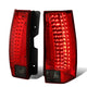 D-Motoring - Tail Lights - Full LED - Smoked / Red Lens - Plug-n-play - Pair - Chevy Suburban 1500 / 2500 / Tahoe / GMC Yukon / XL 1500 / XL 2500 - 1
