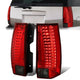 LED Brake Tail Lights (Red, Smoked) <br>07-14 Chevy Suburban / GMC Yukon 1500 2500