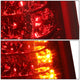 D-Motoring - Tail lights - LED - Chrome Housing - Red Clear Lens - Plug-n-Play - Pair - Chevy Suburban 1500 / 2500 / Tahoe / GMC Yukon / XL 1500 / XL 2500 - 5