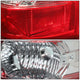 D-Motoring - Tail lights - LED - Chrome Housing - Red Clear Lens - Plug-n-Play - Pair - Chevy Suburban 1500 / 2500 / Tahoe / GMC Yukon / XL 1500 / XL 2500 - 6