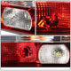 D-Motoring - Tail lights - Chrome Housing - Red Clear Lens - Plug-n-Play - Pair - Lexus SC300 / SC400 - 3