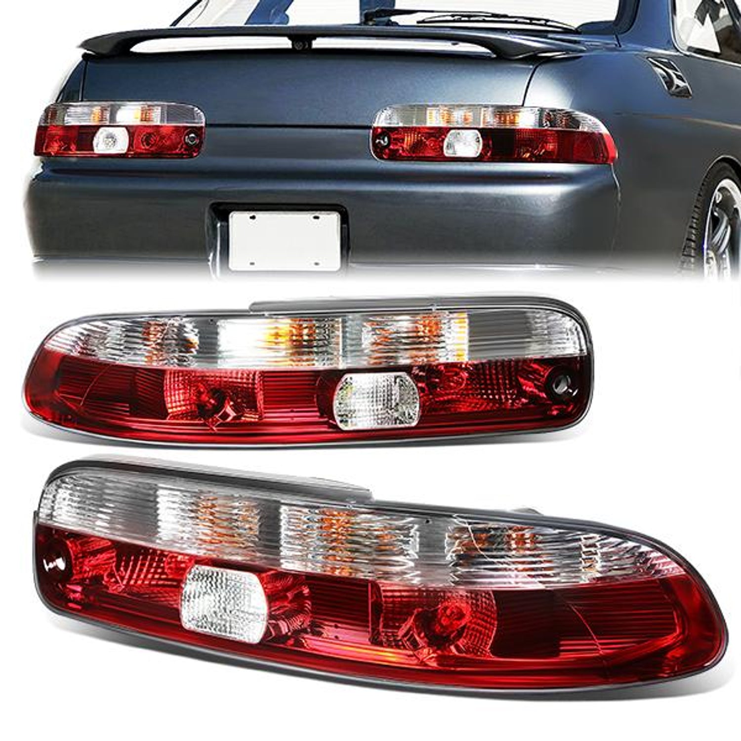 Tail Lights (Clean) <br>92-00 Lexus SC300 SC400