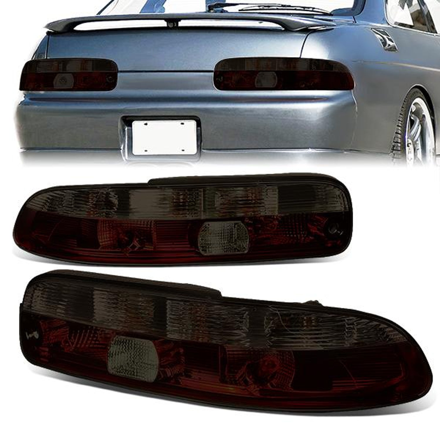 Tail Lights (Smoked) <br>92-00 Lexus SC300 SC400